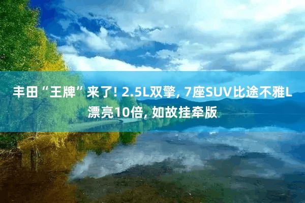 丰田“王牌”来了! 2.5L双擎, 7座SUV比途不雅L漂亮10倍, 如故挂牵版