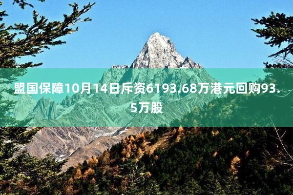 盟国保障10月14日斥资6193.68万港元回购93.5万股