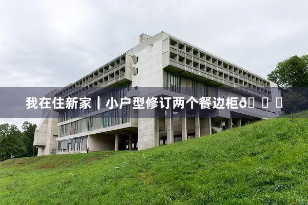 我在住新家｜小户型修订两个餐边柜😄